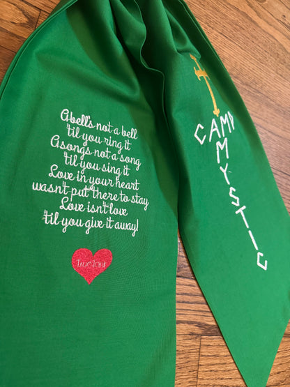 Camp Mystic Memorial Sash - All proceeds go to Mystic families and the Kerr Foundation