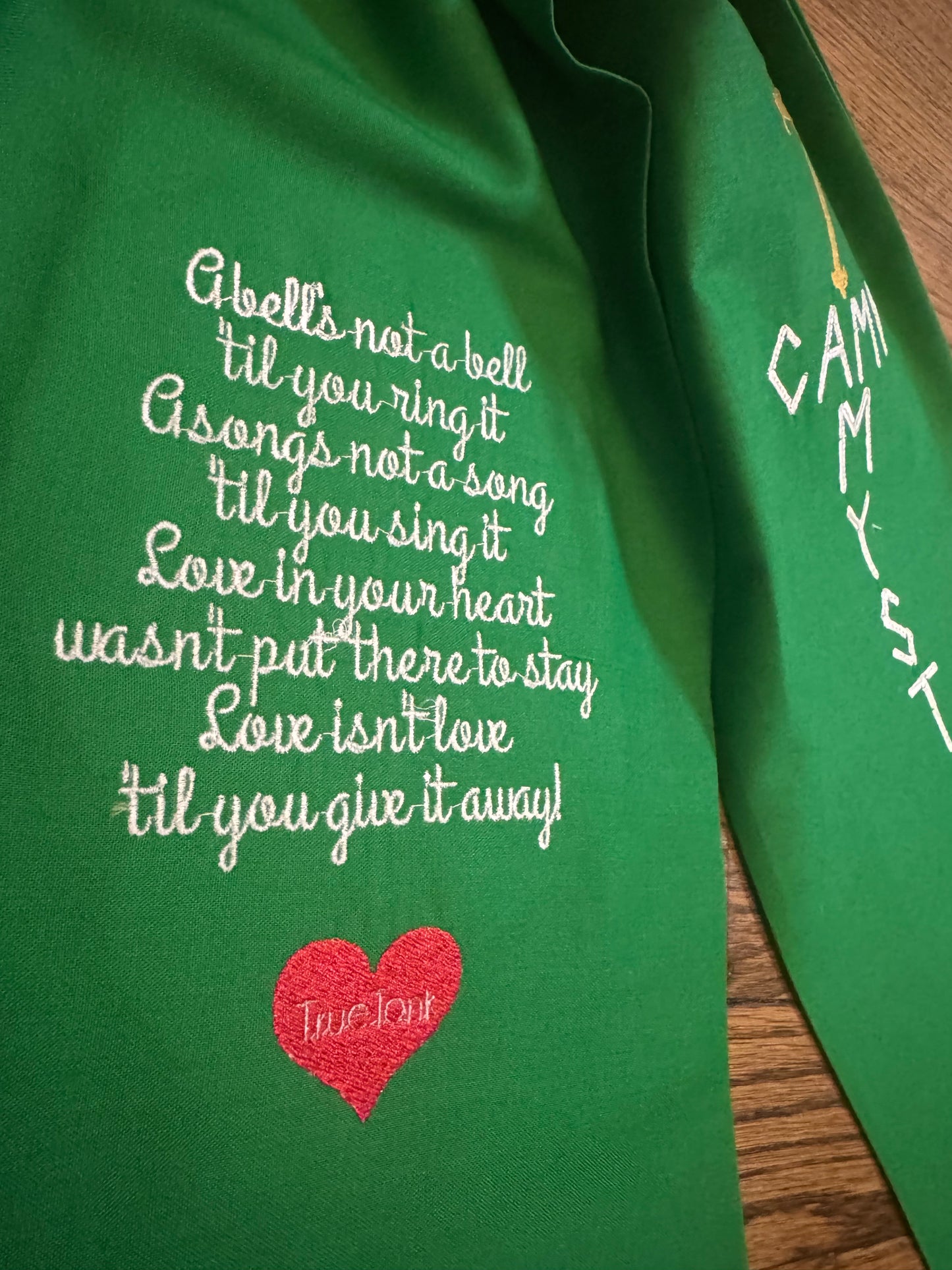 Camp Mystic PREMIUM Sash - $100 Donation - all proceeds go to Mystic families