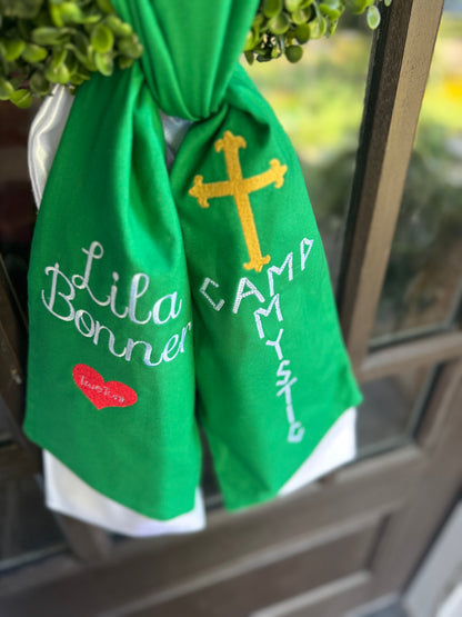Camp Mystic Memorial Sash - All proceeds go to Mystic families and the Kerr Foundation