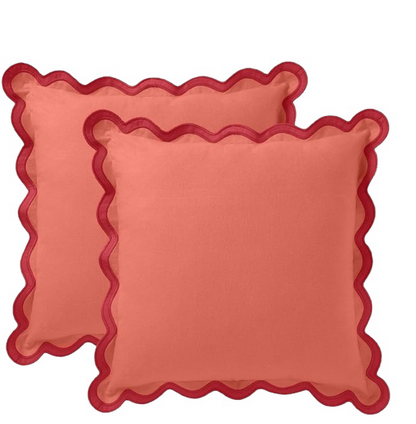 Scallop throw Pillows - Customize