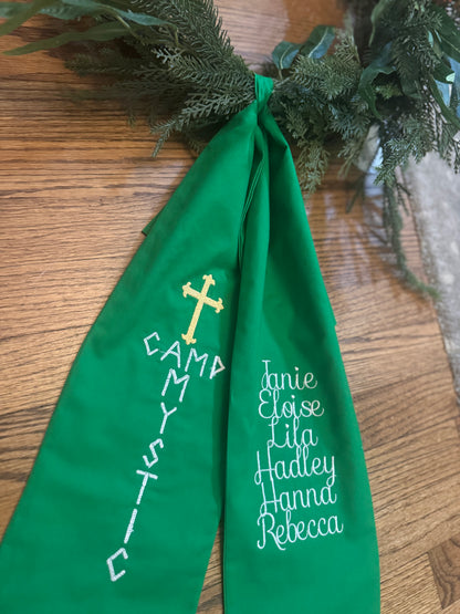 Camp Mystic Memorial Sash - All proceeds go to Mystic families and the Kerr Foundation