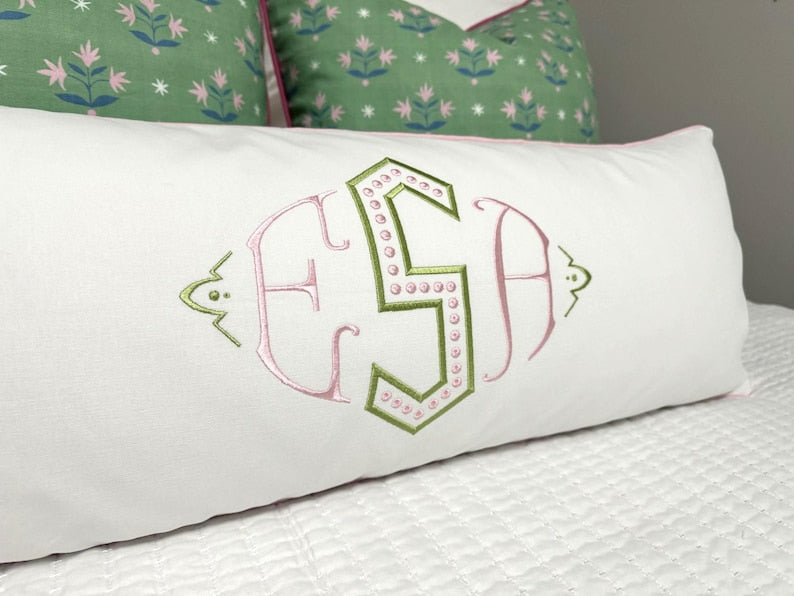 Appliqué or Large Embroidery Service-  Pillow