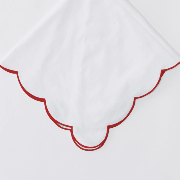 Scallop Dinner Napkin set of 6