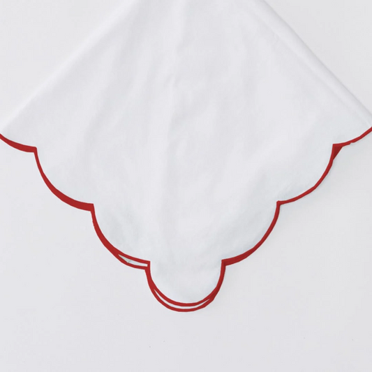 Scallop Dinner Napkin set of 6